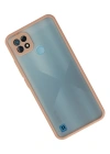 Newface Realme C21 Kılıf Montreal Silikon Kapak - Pembe