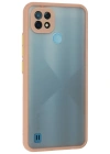 Newface Realme C21 Kılıf Montreal Silikon Kapak - Pembe