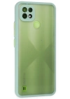 Newface Realme C21 Kılıf Montreal Silikon Kapak - Turkuaz