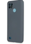 Newface Realme C21 Kılıf Nano içi Kadife Silikon - Gri