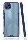 Newface Realme C21 Kılıf Platin Silikon - Lacivert