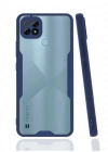 Newface Realme C21 Kılıf Platin Silikon - Lacivert