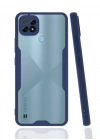 Newface Realme C21 Kılıf Platin Silikon - Lacivert
