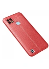 Newface Realme C25 Kılıf Auto Focus Kapak - Kırmızı