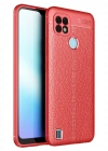 Newface Realme C25 Kılıf Auto Focus Kapak - Kırmızı