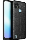 Newface Realme C25 Kılıf Auto Focus Kapak - Siyah