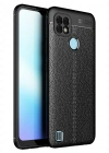 Newface Realme C25 Kılıf Auto Focus Kapak - Siyah