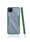 Newface Realme C25 Kılıf Platin Silikon - Yeşil