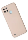 Newface Realme C25Y Kılıf Nano içi Kadife Silikon - Pudra