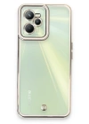 Newface Realme C35 Kılıf Liva Lens Silikon - Beyaz