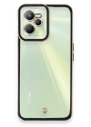 Newface Realme C35 Kılıf Liva Lens Silikon - Siyah