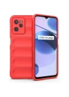 Newface Realme C35 Kılıf Optimum Silikon - Kırmızı