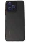 Newface Realme C53 Kılıf Montreal Silikon Kapak - Siyah