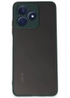 Newface Realme C53 Kılıf Montreal Silikon Kapak - Yeşil