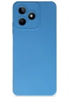 Newface Realme C53 Kılıf Nano içi Kadife Silikon - Mavi