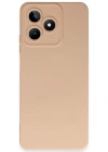 Newface Realme C53 Kılıf Nano içi Kadife Silikon - Pudra
