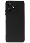 Newface Realme C53 Kılıf Nano içi Kadife Silikon - Siyah