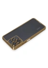 Newface Realme C53 Kılıf Razer Lensli Silikon - Gold