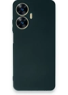 Newface Realme C55 Kılıf First Silikon - Koyu Yeşil