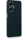 Newface Realme C55 Kılıf First Silikon - Koyu Yeşil