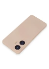 Newface Realme C55 Kılıf Nano içi Kadife Silikon - Pudra