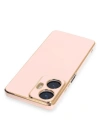 Newface Realme C55 Kılıf Volet Silikon - Pembe