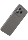 Newface Realme C61 Kılıf Auto Focus Karbon Kapak - Gri