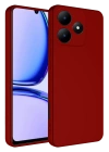 Newface Realme C61 Kılıf First Silikon - Kırmızı