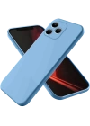 Newface Realme Note 50 4G Kılıf First Silikon - Mavi