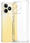 Newface Realme Note 50 4G Kılıf Lüx Şeffaf Silikon