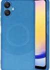 Newface Samsung A06 Kılıf Maya Karbon Kapak - Lacivert