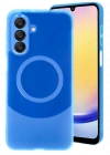Newface Samsung A16 5G Kılıf Maya Karbon Kapak - Lacivert