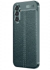 Newface Samsung A26 Kılıf Auto Focus Kapak - Koyu Yeşil