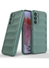Newface Samsung A36 Kılıf Optimum Silikon - Koyu Yeşil