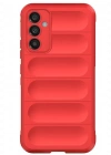 Newface Samsung A56 Kılıf Optimum Silikon - Kırmızı