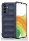 Newface Samsung A56 Kılıf Optimum Silikon - Lacivert