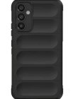 Newface Samsung A56 Kılıf Optimum Silikon - Siyah