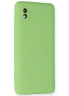 Newface Samsung Galaxy A01 Core Kılıf First Silikon - Yeşil