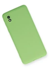 Newface Samsung Galaxy A01 Core Kılıf First Silikon - Yeşil