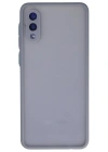 Newface Samsung Galaxy A02 Kılıf Montreal Silikon Kapak - Gri
