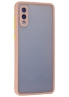 Newface Samsung Galaxy A02 Kılıf Montreal Silikon Kapak - Pembe