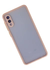 Newface Samsung Galaxy A02 Kılıf Montreal Silikon Kapak - Pembe