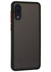 Newface Samsung Galaxy A02 Kılıf Montreal Silikon Kapak - Siyah