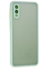 Newface Samsung Galaxy A02 Kılıf Montreal Silikon Kapak - Turkuaz