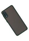 Newface Samsung Galaxy A02 Kılıf Montreal Silikon Kapak - Yeşil