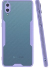 Newface Samsung Galaxy A02 Kılıf Platin Silikon - Lila