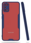 Newface Samsung Galaxy A02S Kılıf Platin Silikon - Lacivert