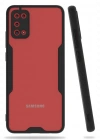Newface Samsung Galaxy A02S Kılıf Platin Silikon - Siyah