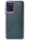 Newface Samsung Galaxy A03S Kılıf Dora Kapak - Lila