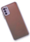 Newface Samsung Galaxy A03S Kılıf Montreal Silikon Kapak - Mor